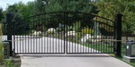 Arched Double Drive Gate